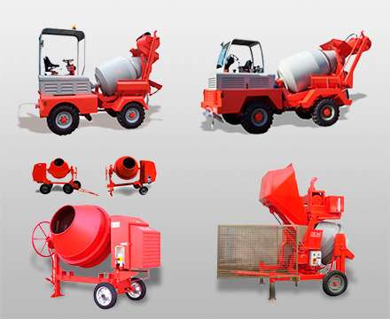 Concrete-concrete mixer