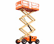 -Rough terrain scissor lifts