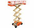 -Rough terrain scissor lifts